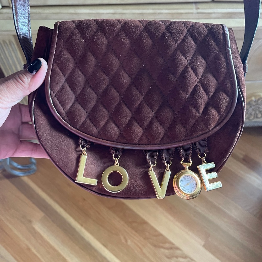 LOVE chocolate crossbody